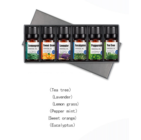 4 pack of Essential Oils (Tea Tree, Peppermint, Tea Tree, Sweet Orange)