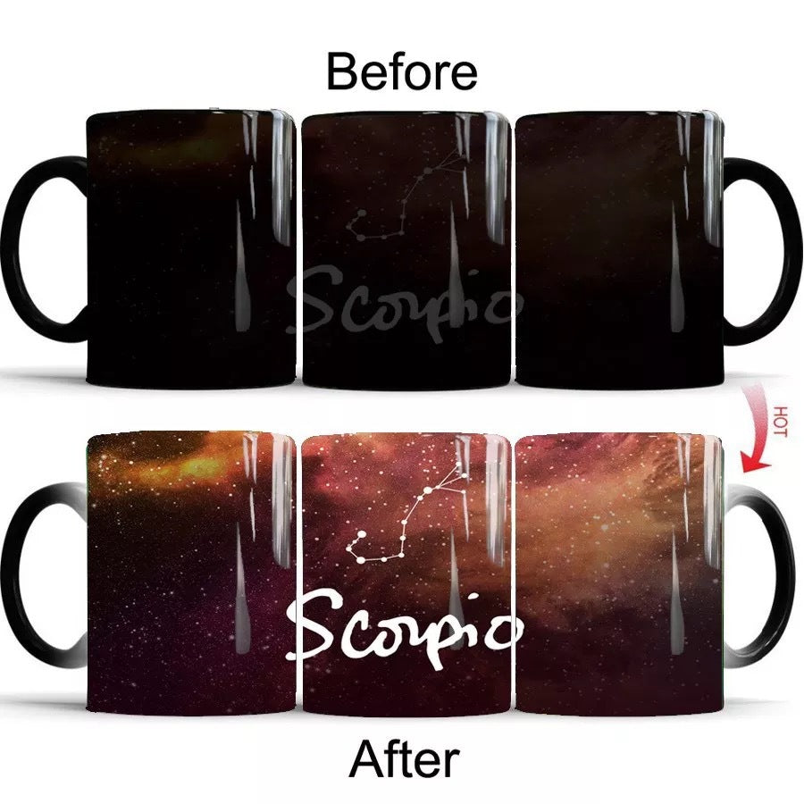 Zodiac Glowing Mug