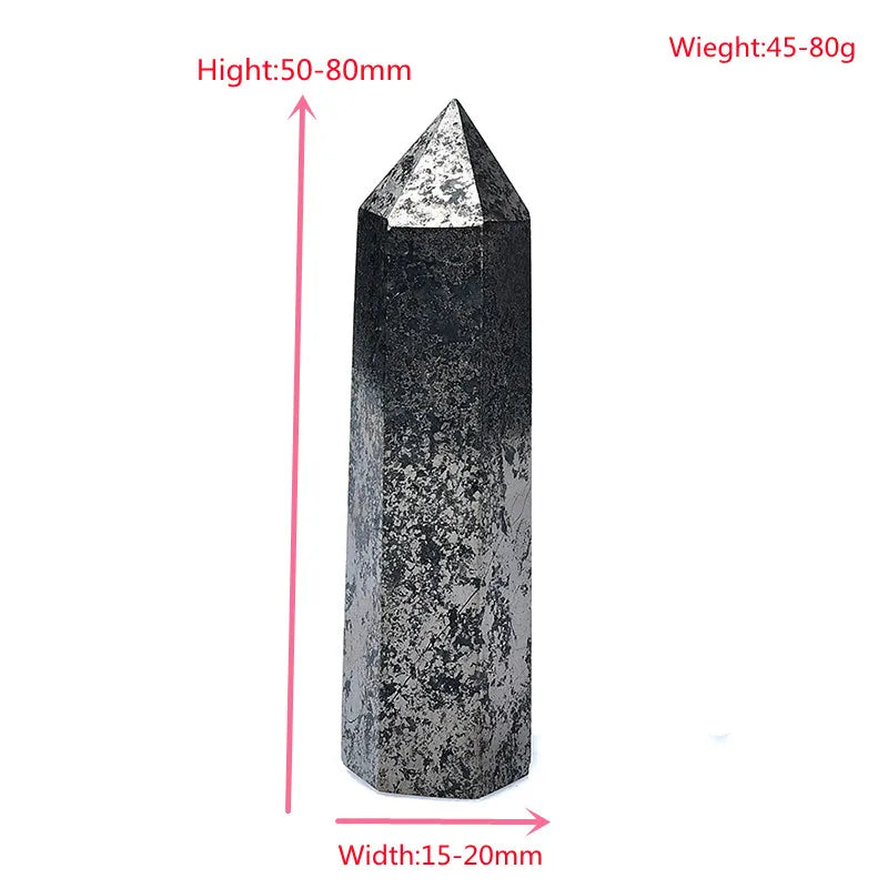 Natural Hematite Crystal Obelisk