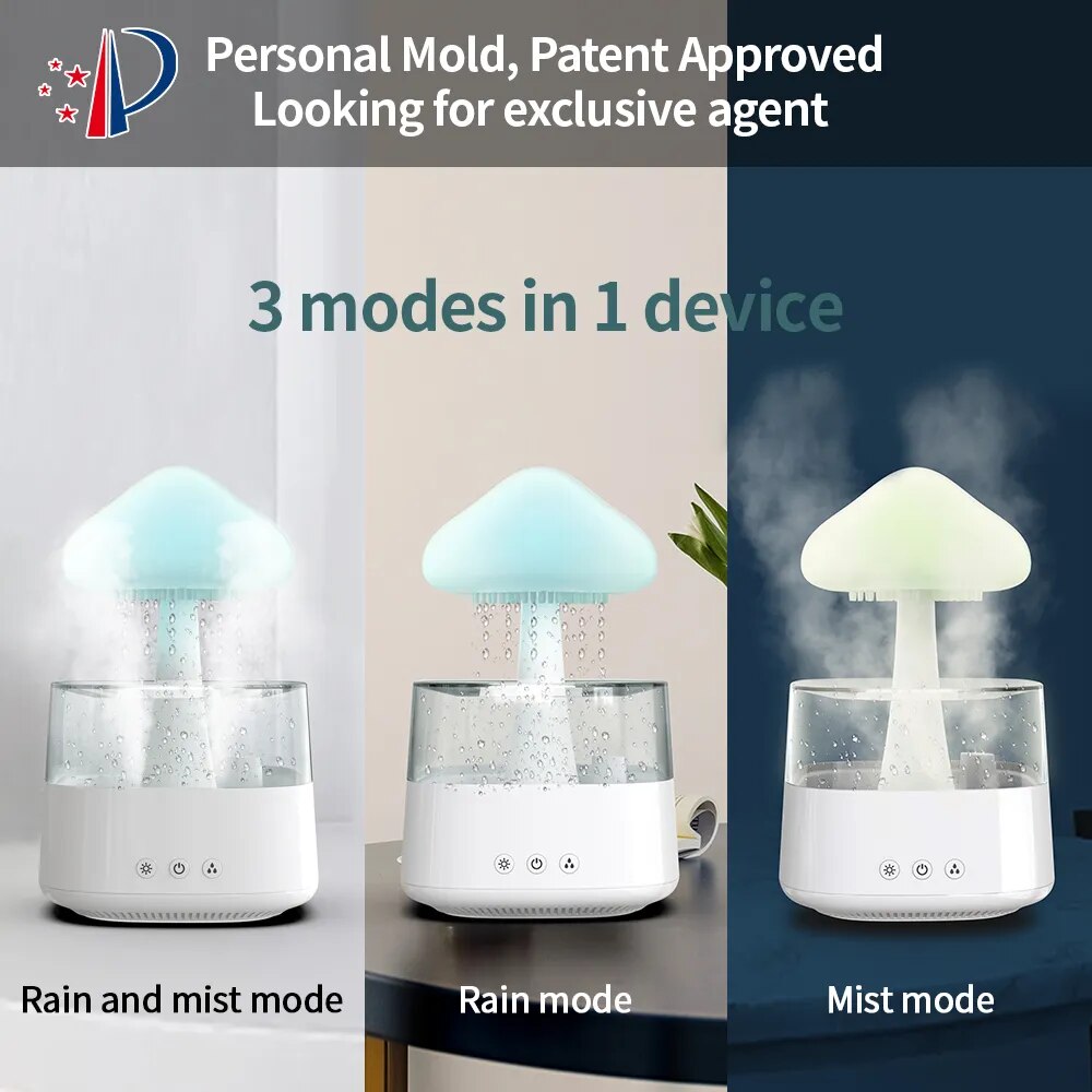 Cloud Humidifier Aromatherapy for Home & Bedroom